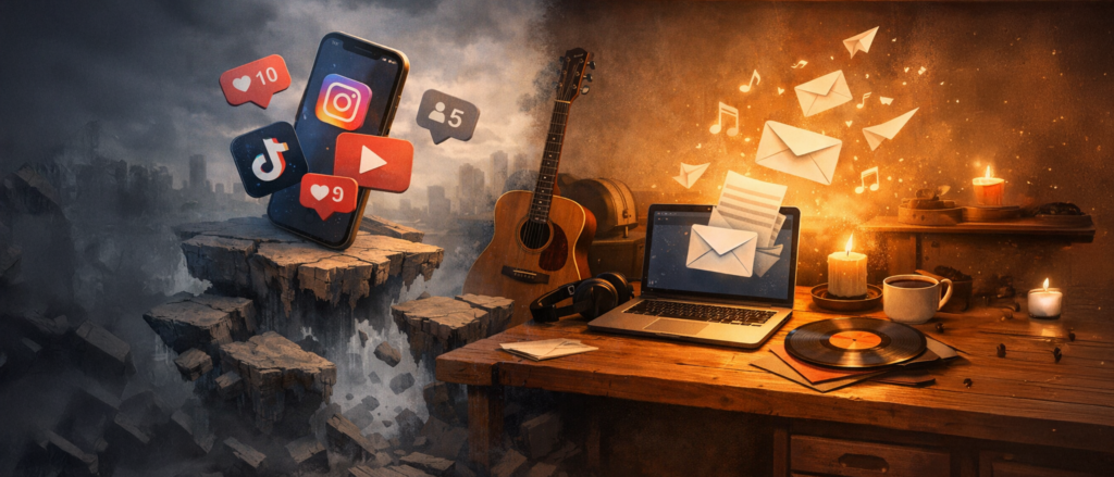 Warum jeder ernsthafte Artist einen Newsletter braucht