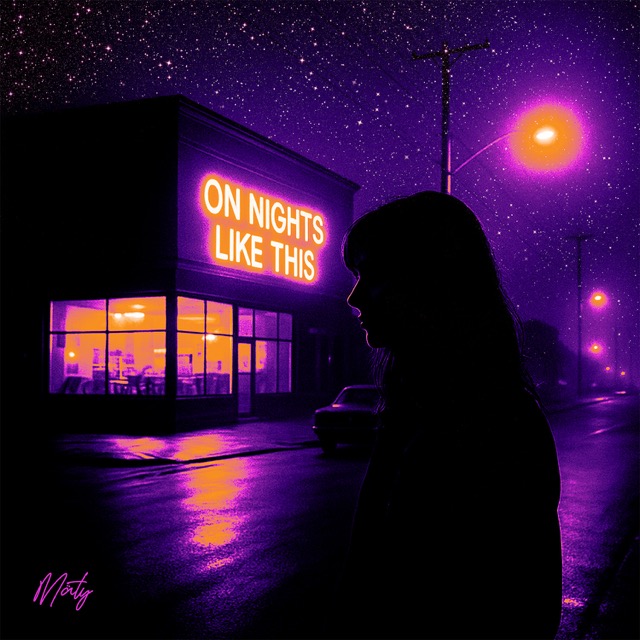 Mäty – On Nights Like This Cover mit ästhetischer Nachtstimmung